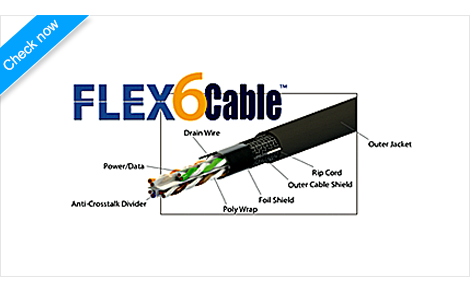 ARC FlexCable Outdoor CAT6 Cable